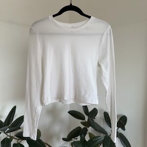 TNA Classic White Long Sleeve Tee